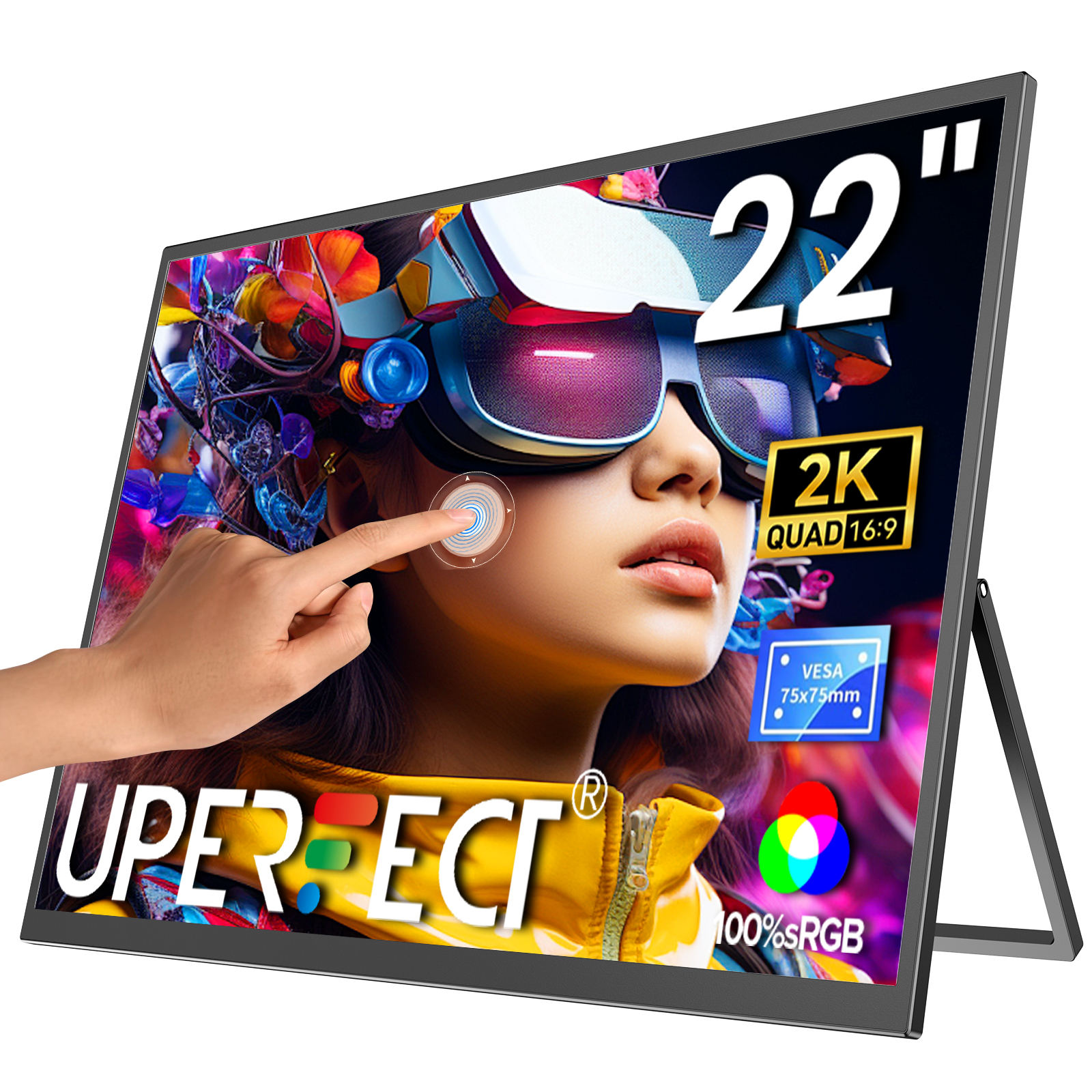 Pc Zotac Gaming - UPERFECT 22inch Touch/No Touch Computer Display