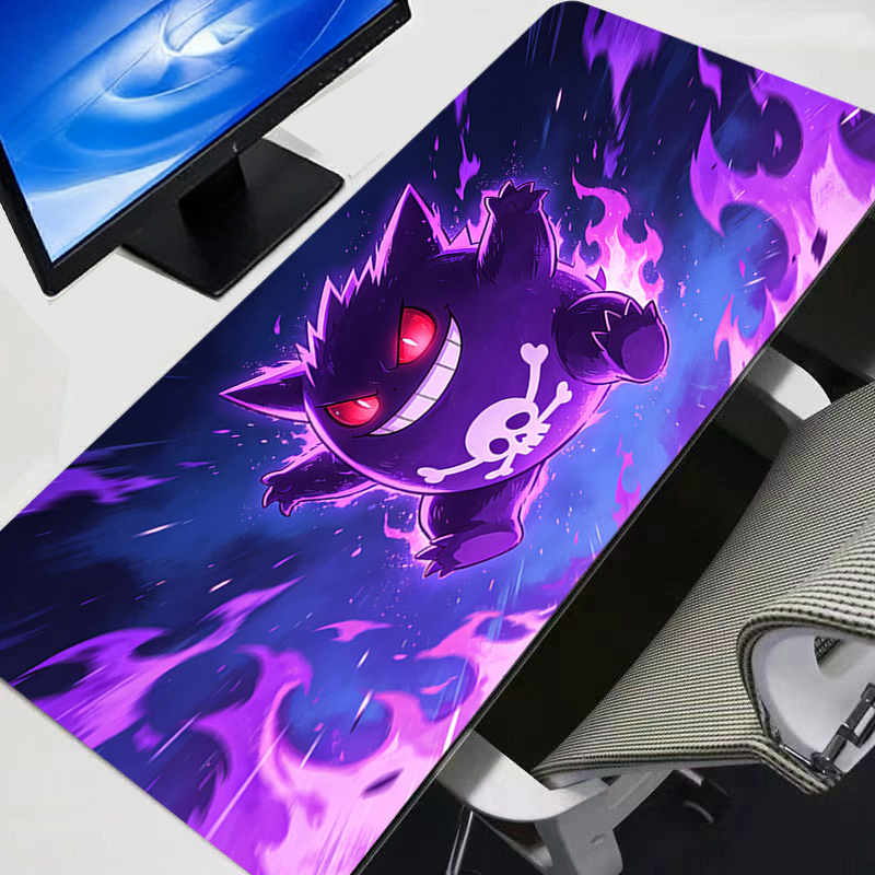 Pc Gaming Simulator - Mouse Pad Gengar Pokemon Pikachu Anime