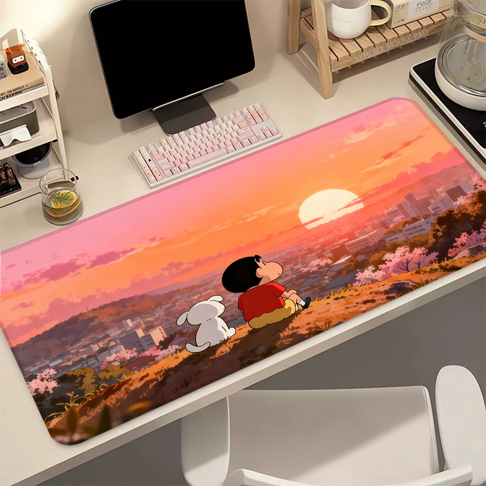 Pc Gaming Simulator - Anime Cartoon Mouse Pad C-Crayon Shin-chans