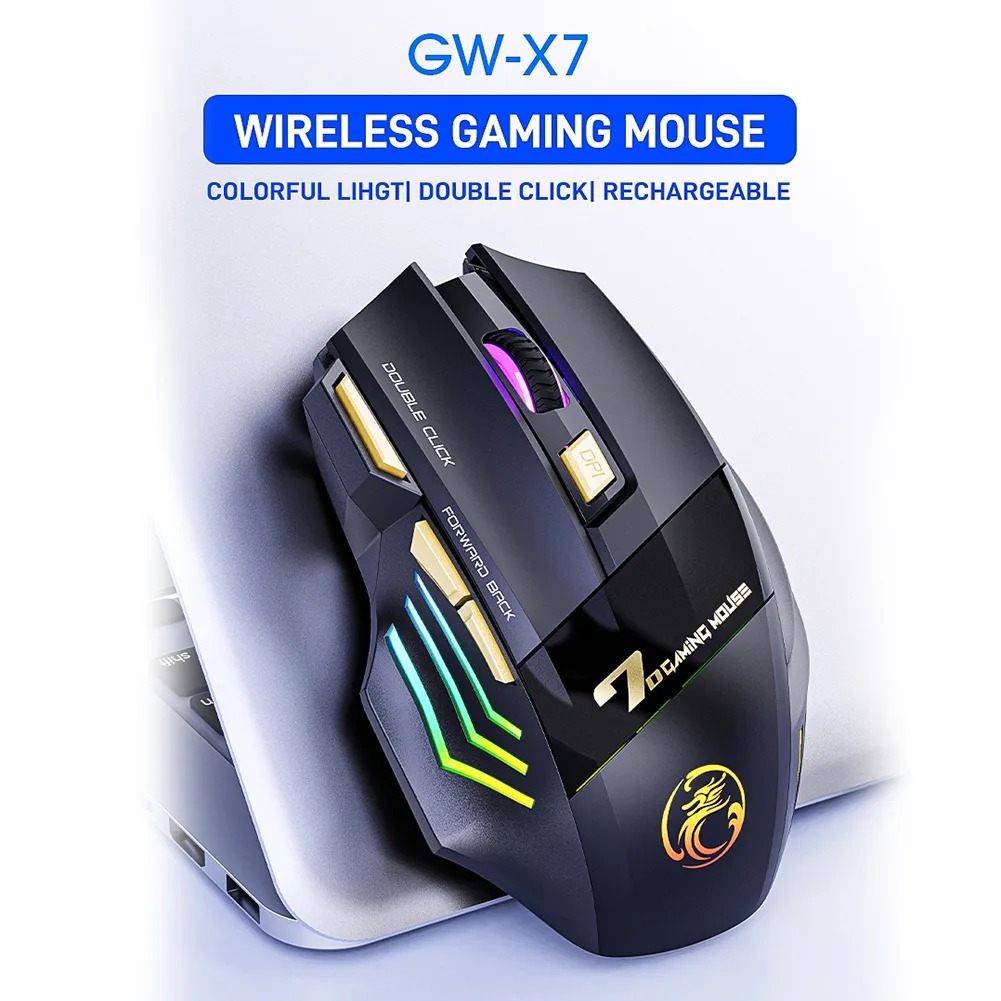 Pc Gaming Portable - Wireless Gaming Mouse Portable Durable Silent