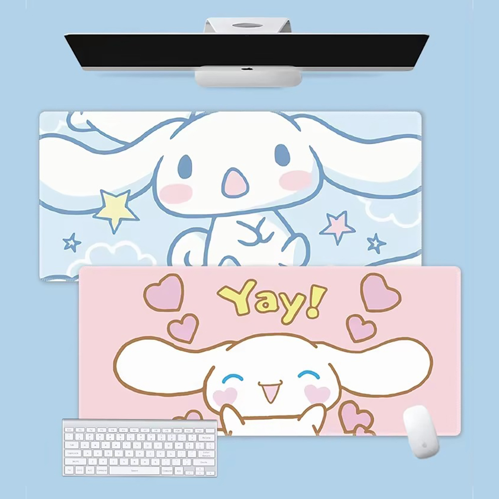 Pc Gaming Kuromi - Cinnamoroll Mouse Pad Anime Kawaii Large