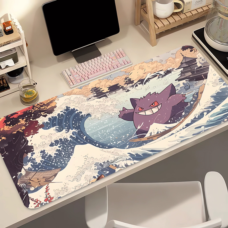 Pc Gaming Simulator - Anime Mouse Pad 90x40cm Pokemon Gengar