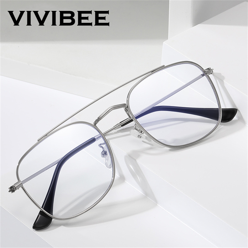 VIVIBEE Retro Aviation Blue Li - Gaming Glasses Blue Light review and price