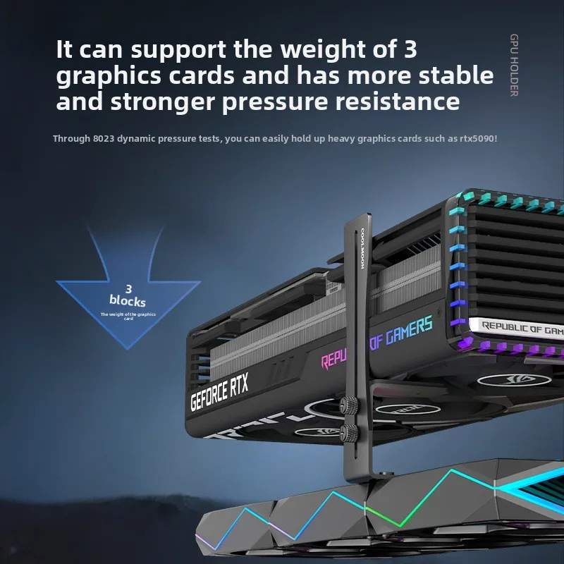 Universal Aluminum GPU Brace S - Pc Gaming Graphics Card review and price