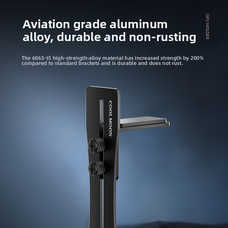 Universal Aluminum GPU Brace S - Pc Gaming Graphics Card review and price