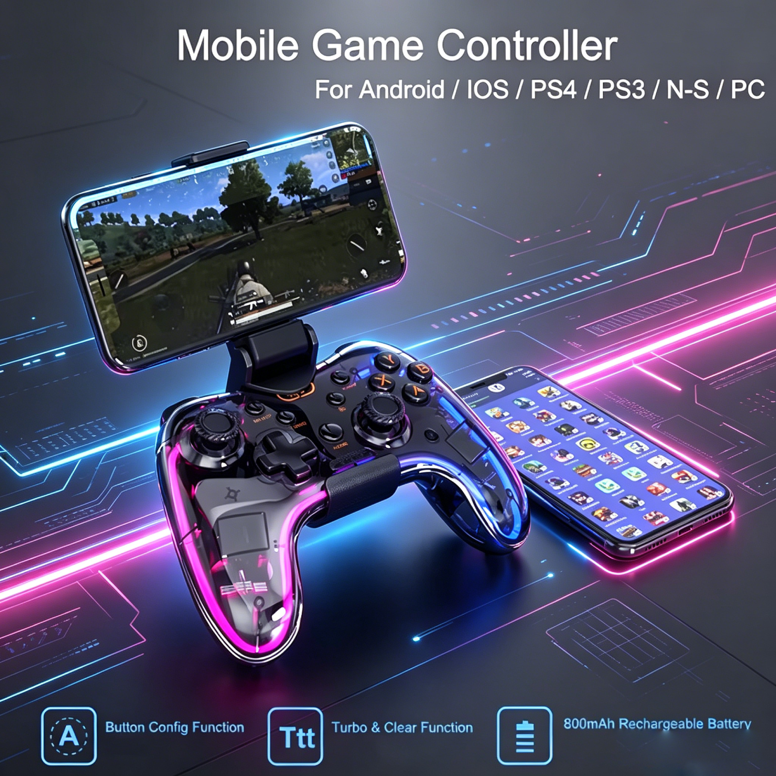 For Wireless Bluetooth Game Co - Pc Gaming Portable review and price
