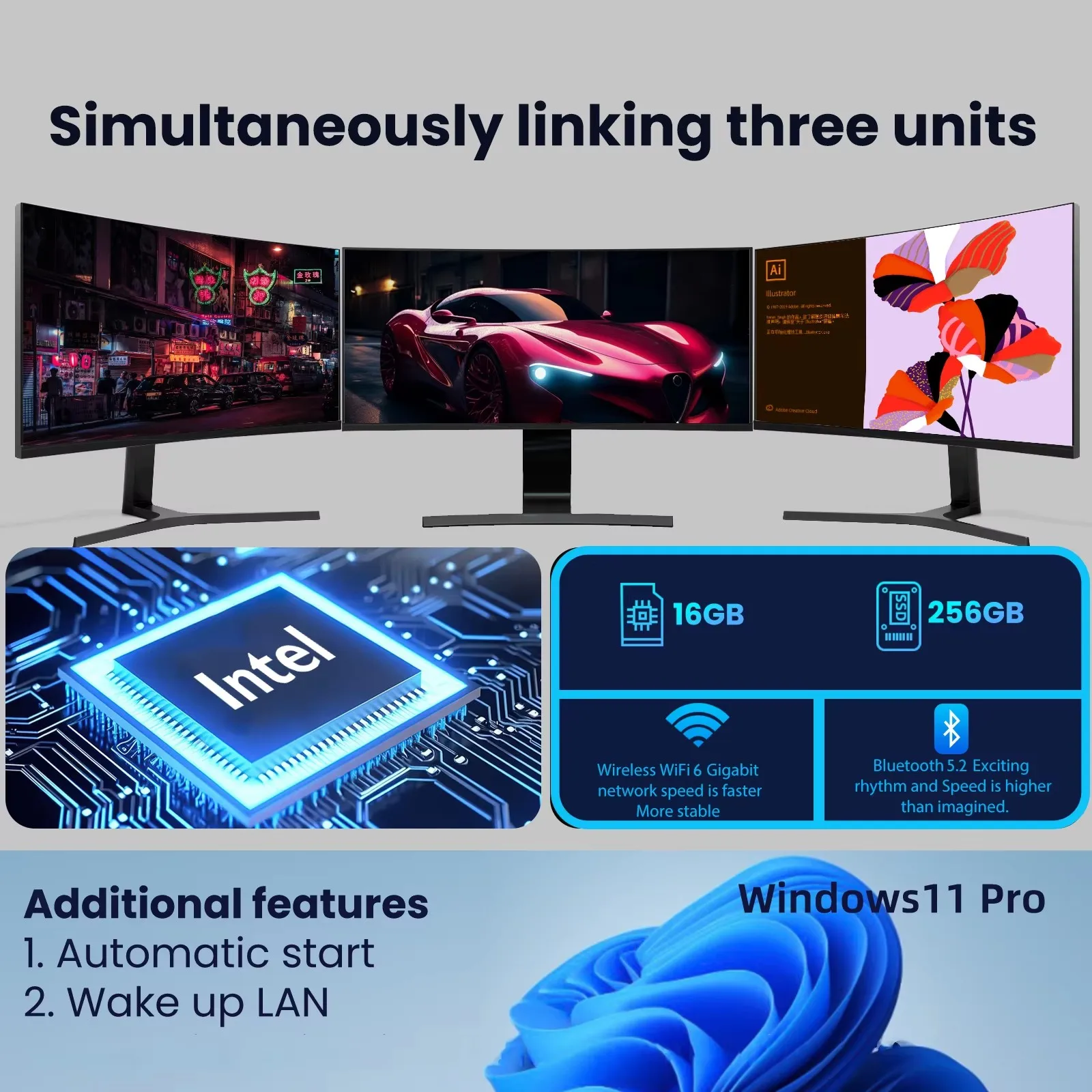 2026 Mini PC Intel Core i3-610 - Pc Gaming Portable review and price