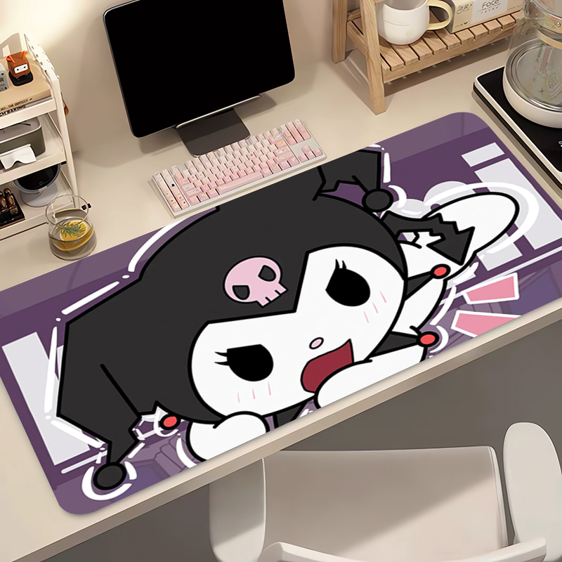 Mouse Pad Edge White Kuromi La - Pc Gaming Kuromi review and price