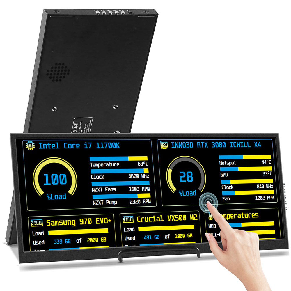 12.3 Inch TouchScreen Monitor  - Pc Zotac Gaming review and price