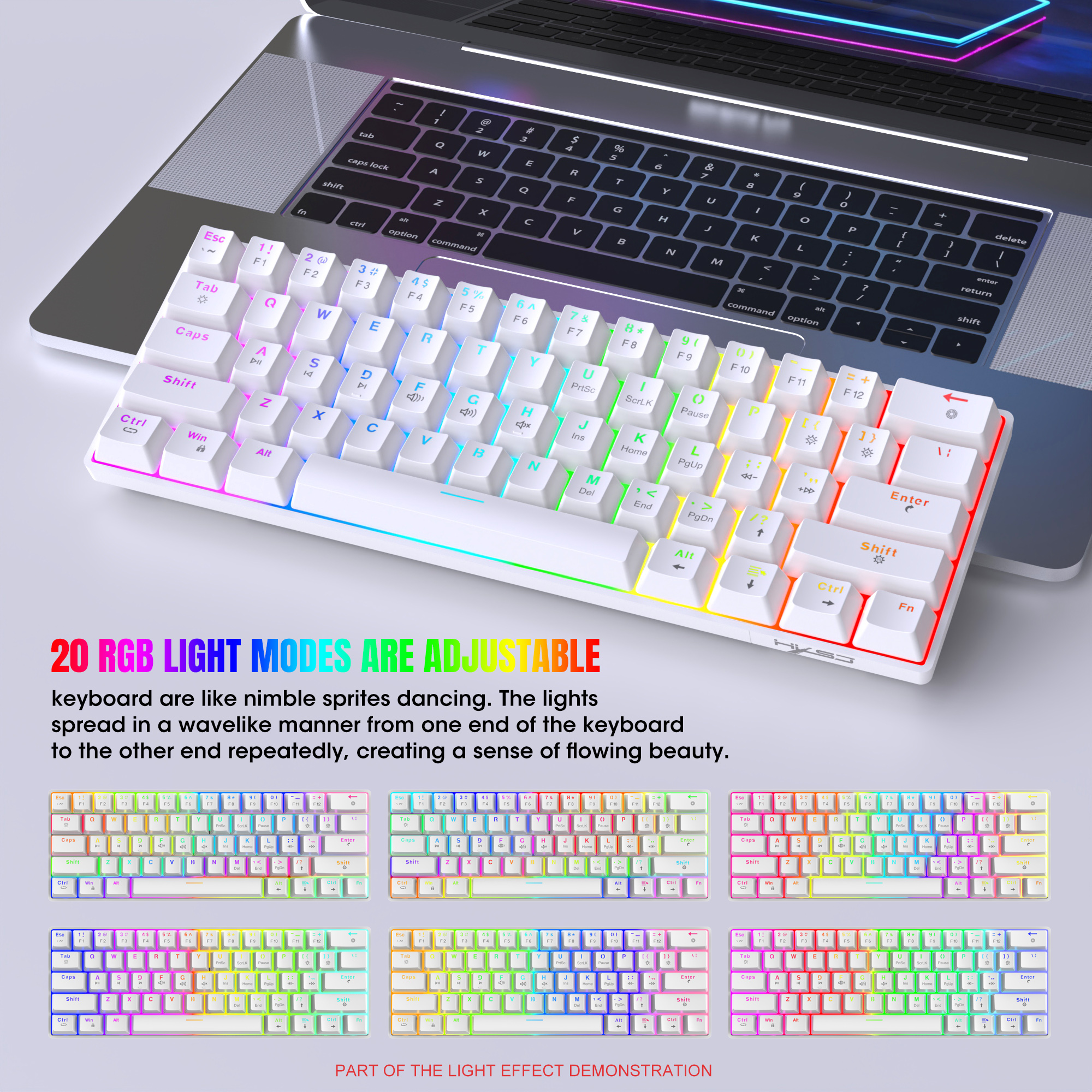 61 Keys Mini Mechanical Gaming - Pc Gaming Keyboards review and price
