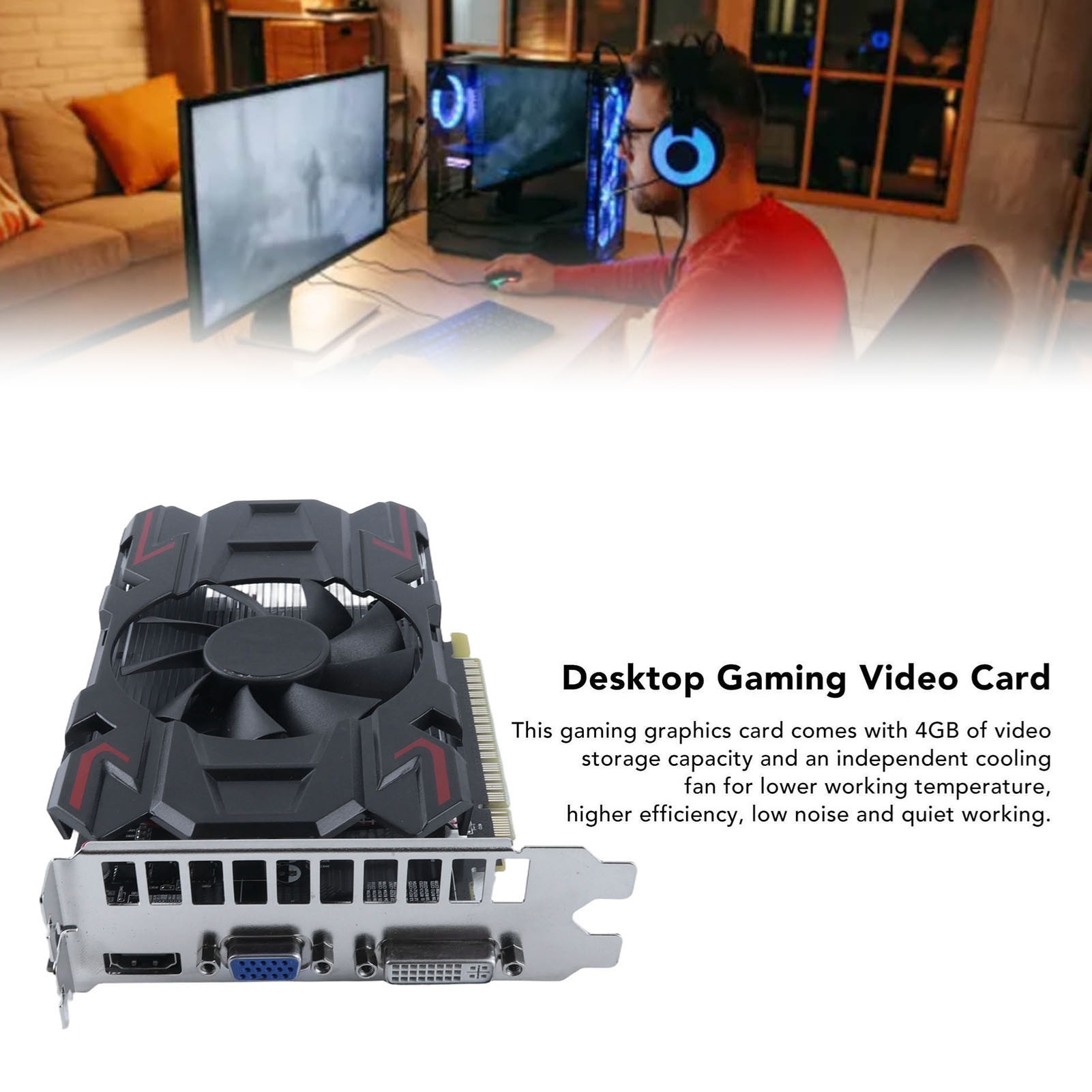Gaming Graphics Card HD6770 4G - Pc Gaming Graphics Card review and price