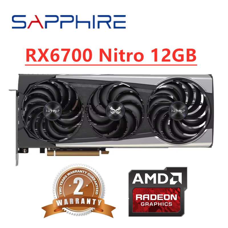 GPU Sapphire RX 6700 XT 6700XT - Pc Gaming Graphics Card review and price