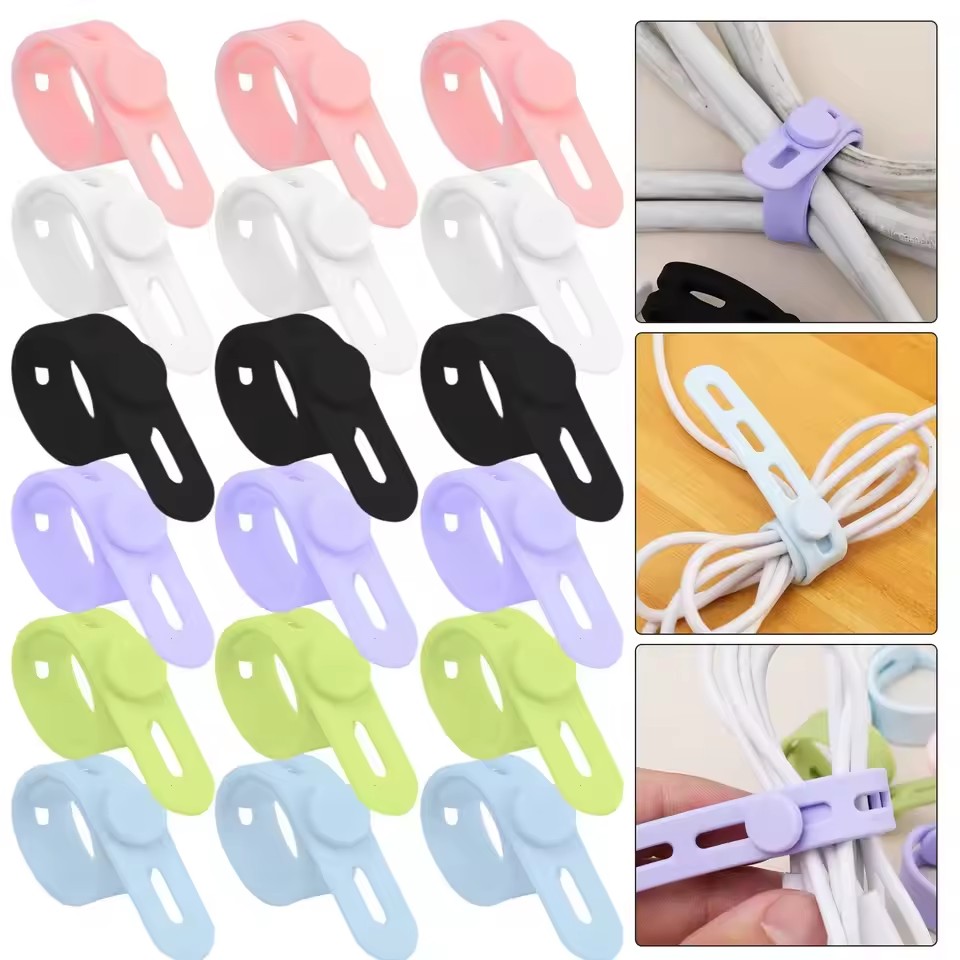 Silicone Cable Ties Assorted C - Cable Management Sleeve review and price