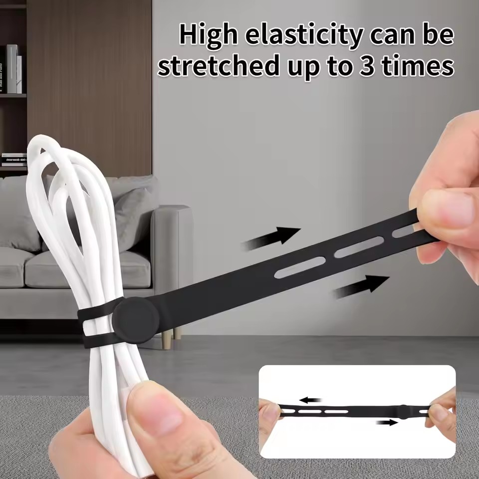 Silicone Cable Ties Assorted C - Cable Management Sleeve review and price