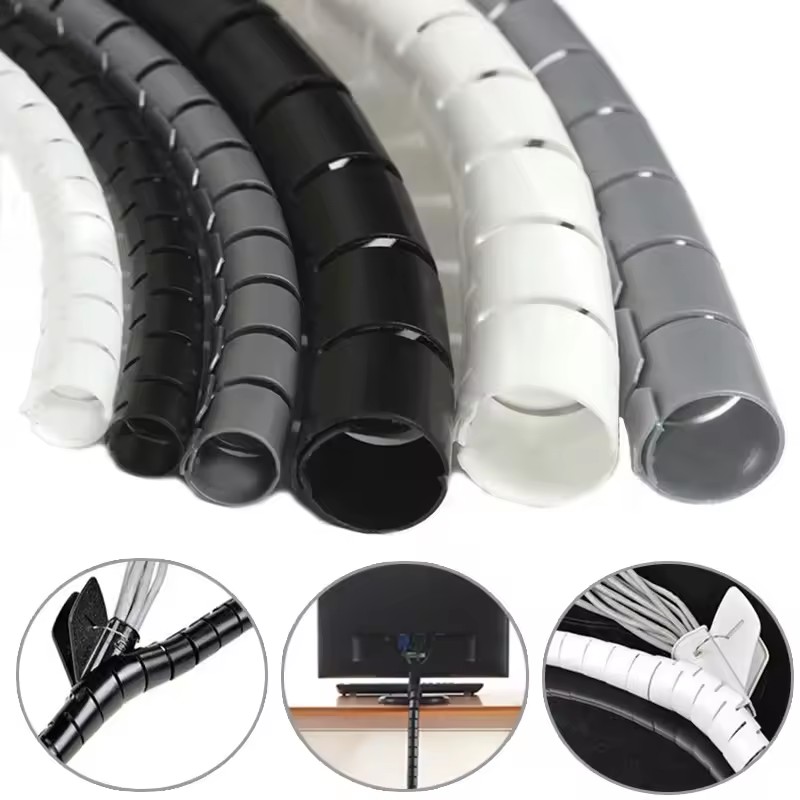 2M/1M Flexible Spiral Cable Wi - Cable Management Sleeve review and price