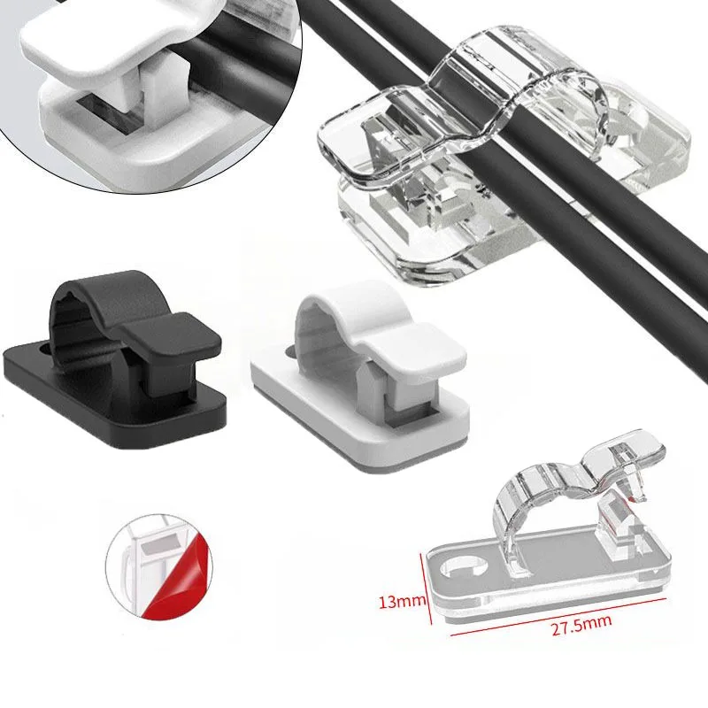 10/50PCS Cable Organizer Clips - Cable Management Sleeve review and price