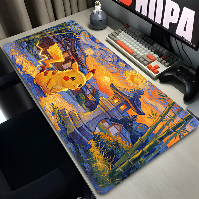Mouse Pad Pokemon Pikachus Rub - Pc Gaming Simulator review and price