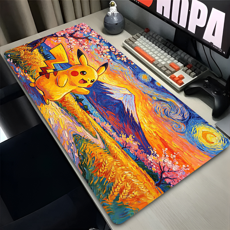 Mouse Pad Pokemon Pikachus Rub - Pc Gaming Simulator review and price
