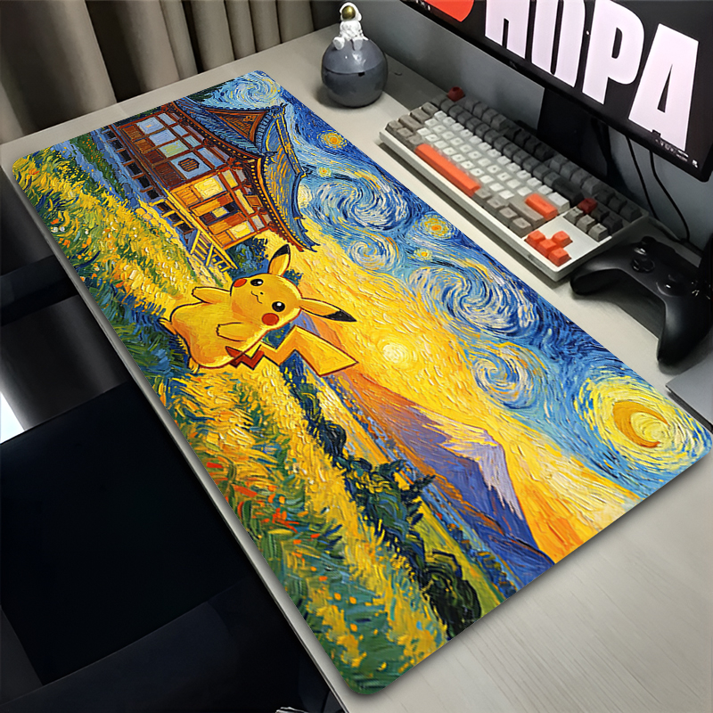 Mouse Pad Pokemon Pikachus Rub - Pc Gaming Simulator review and price