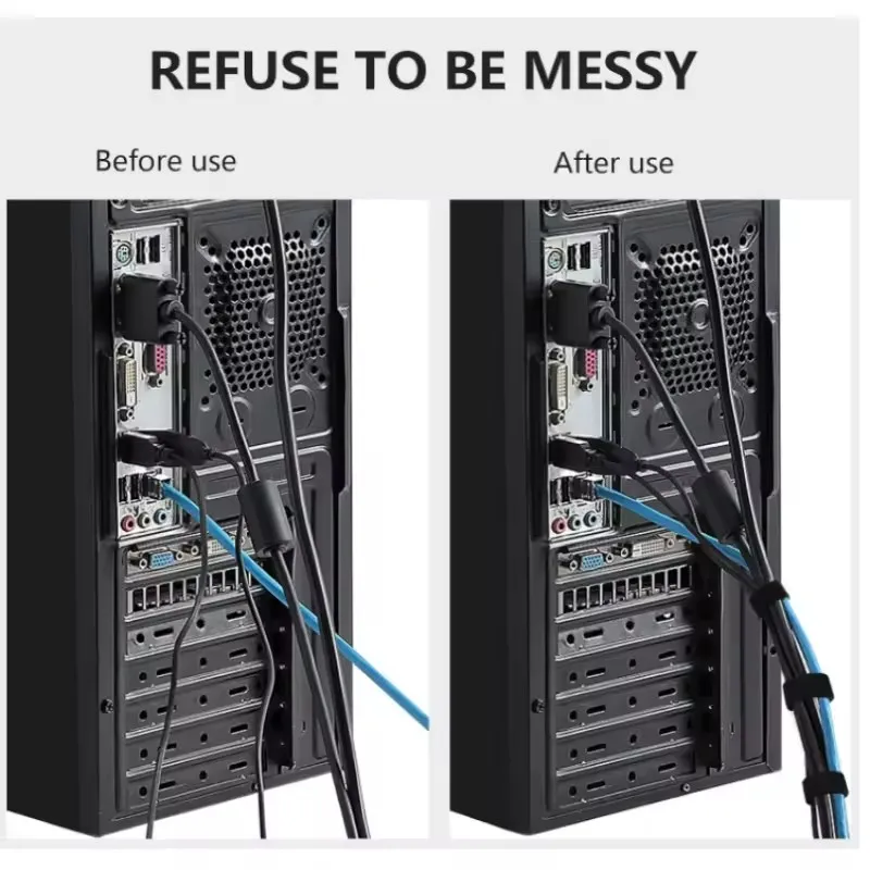 1/5M Cable Organizer Cable Man - Cable Management Sleeve review and price