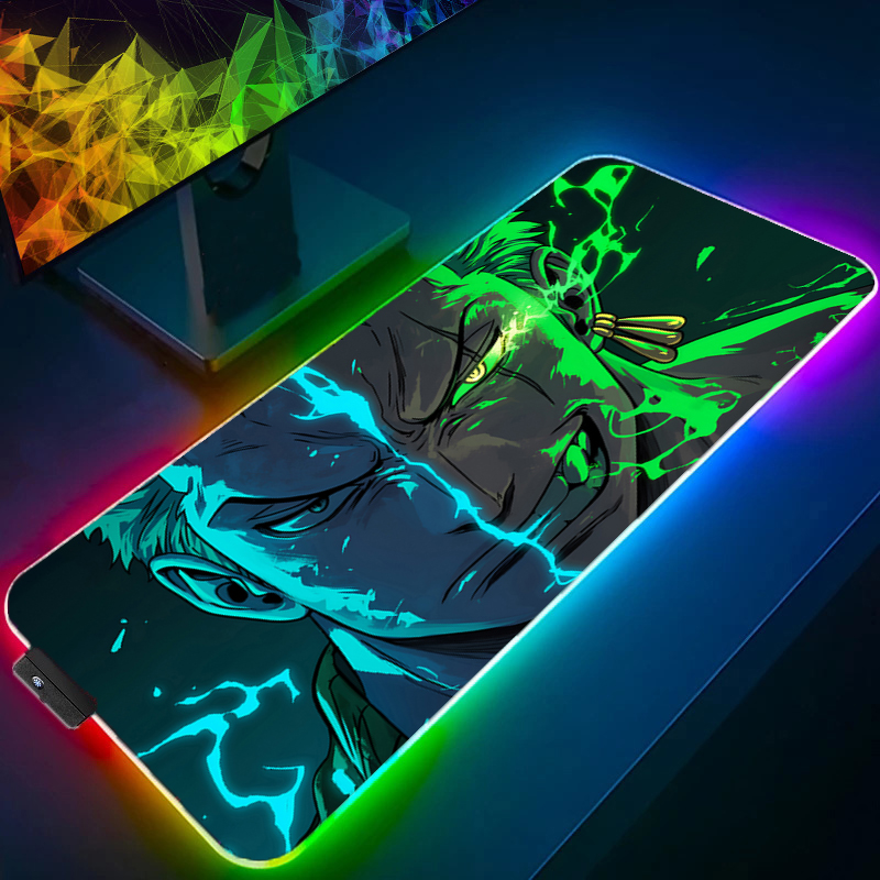 ONE PIECE Zoro Mouse Pad RGB G - Pc Gaming Keyboards review and price