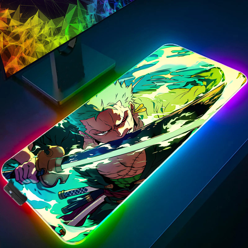 ONE PIECE Zoro Mouse Pad RGB G - Pc Gaming Keyboards review and price