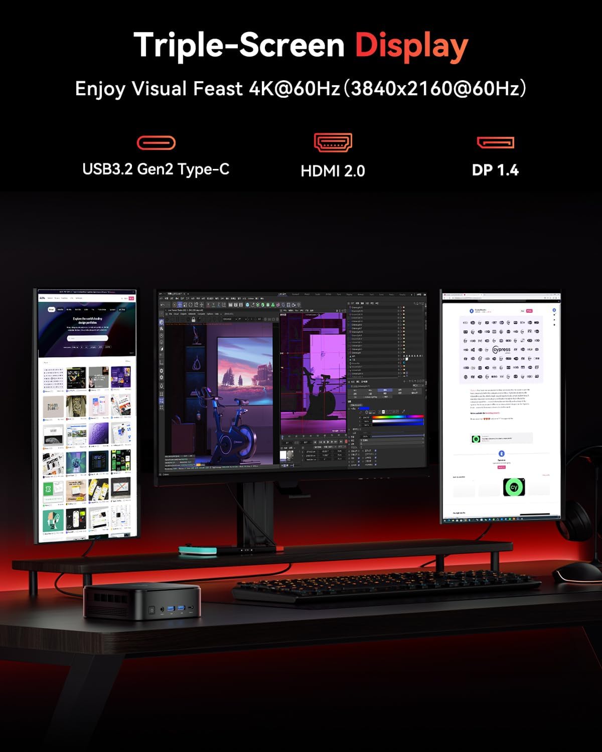 Mini Gaming PC AMD Ryzen7 7735 - Pc Gaming Graphics Card review and price