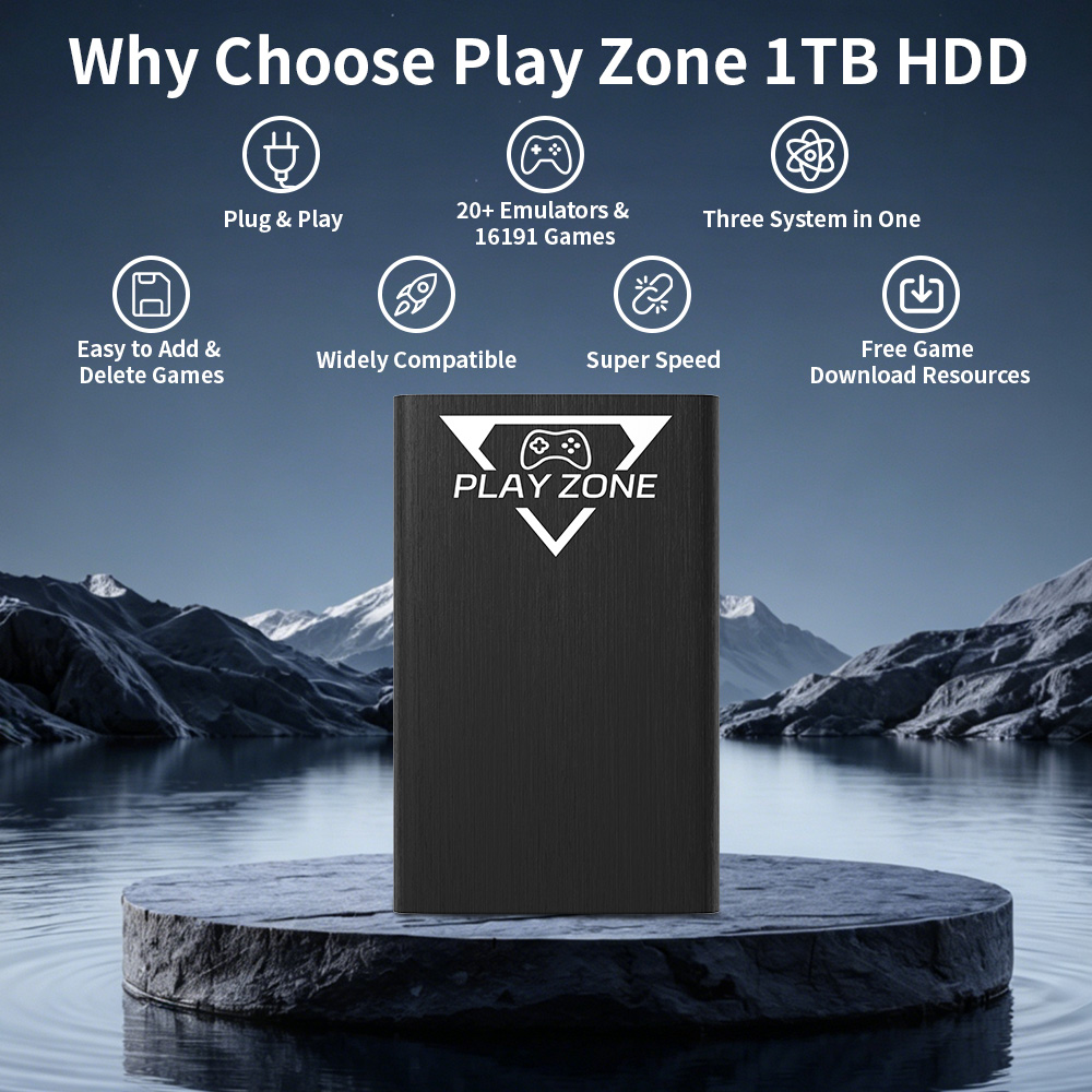 Play Zone 1TB Portable Gaming  - Pc Gaming Aaa review and price