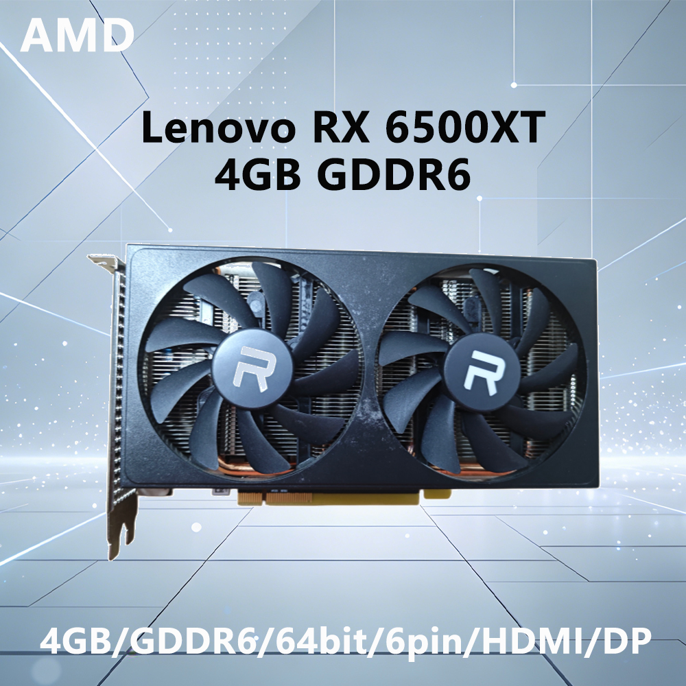 AMD RX 6500XT 4GB placa de víd - Pc Gaming Graphics Card review and price