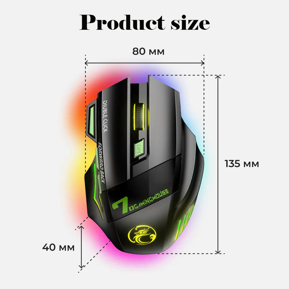 Wireless Gaming Mouse Portable - Pc Gaming Portable review and price