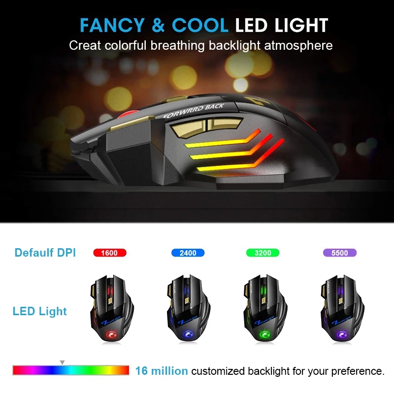 Wireless Gaming Mouse Portable - Pc Gaming Portable review and price