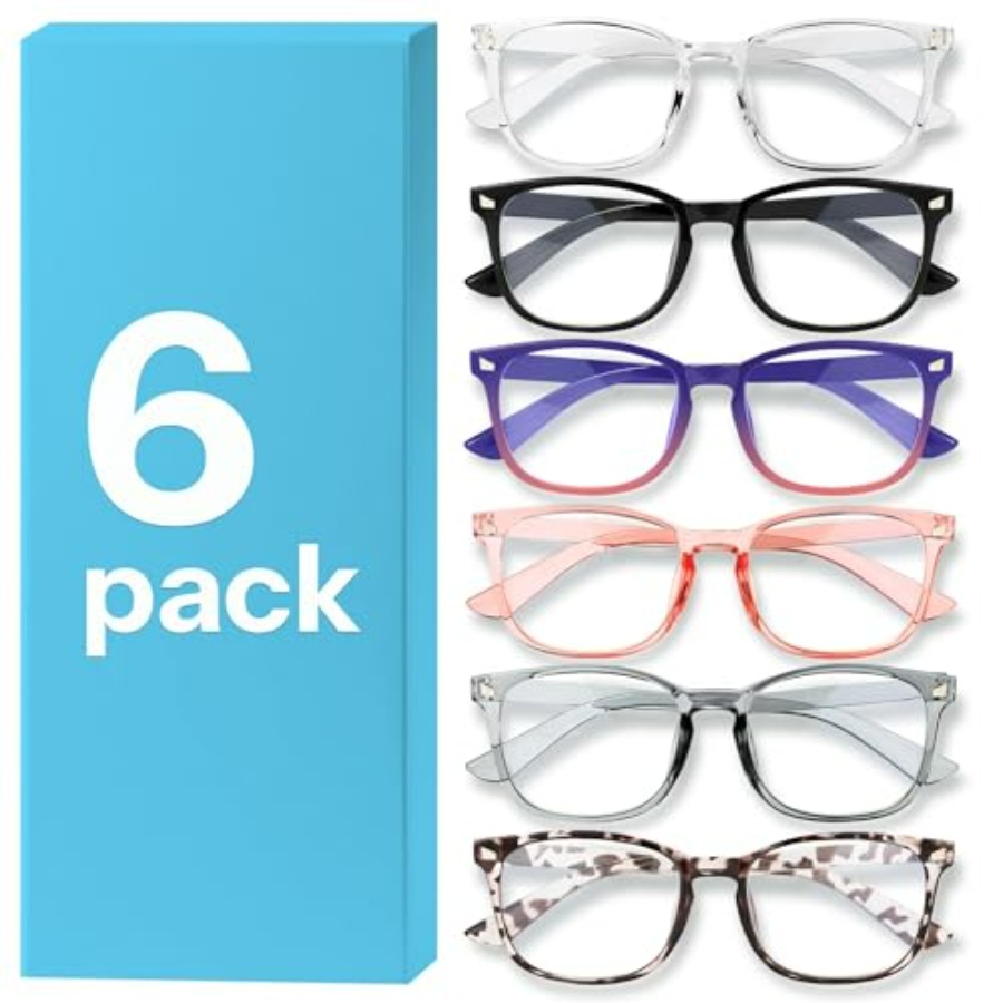 MIGSIR 6 Pack Blue Light Block - Gaming Glasses Blue Light review and price