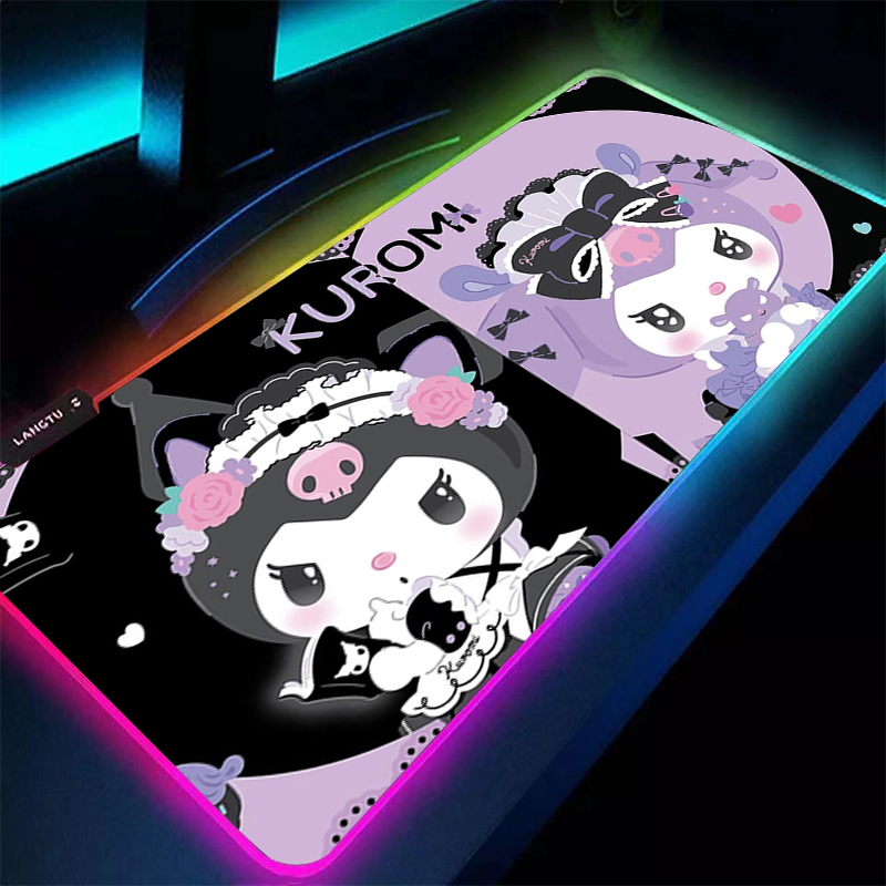 Rubber Mouse Pad RGB PC Comput - Pc Gaming Kuromi review and price
