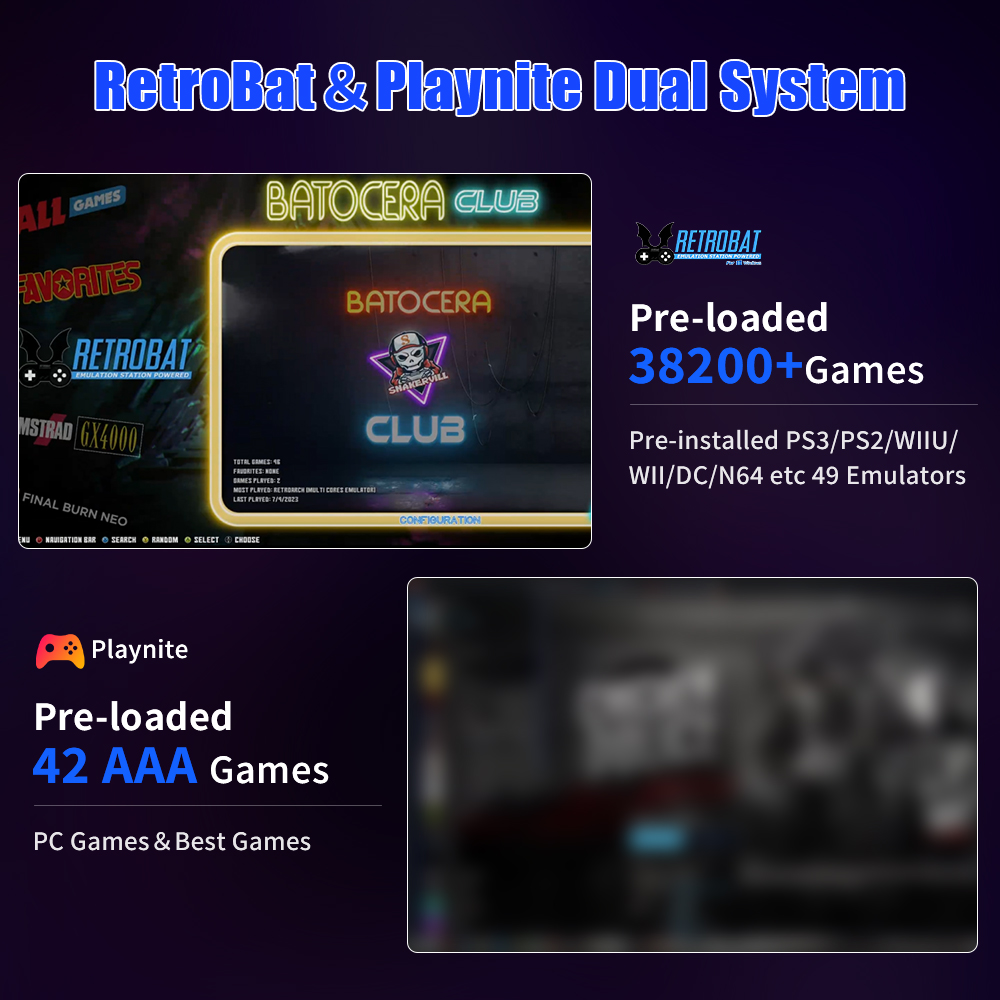 Retrobat&Playnite Gaming HDD R - Pc Gaming Aaa review and price