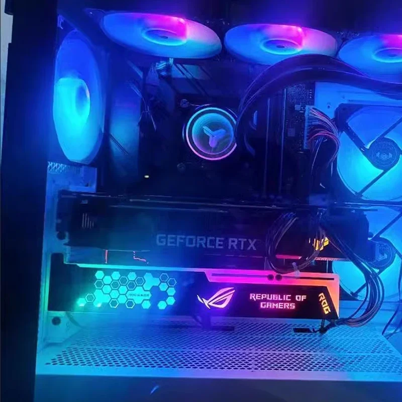 4090 VGA Holder 5V ARGB AURA S - Pc Gaming Graphics Card review and price