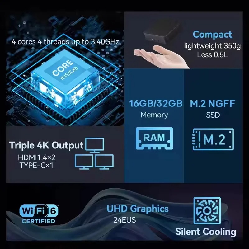 New Intel Core N150 Windows 11 - Pc Gaming Portable review and price