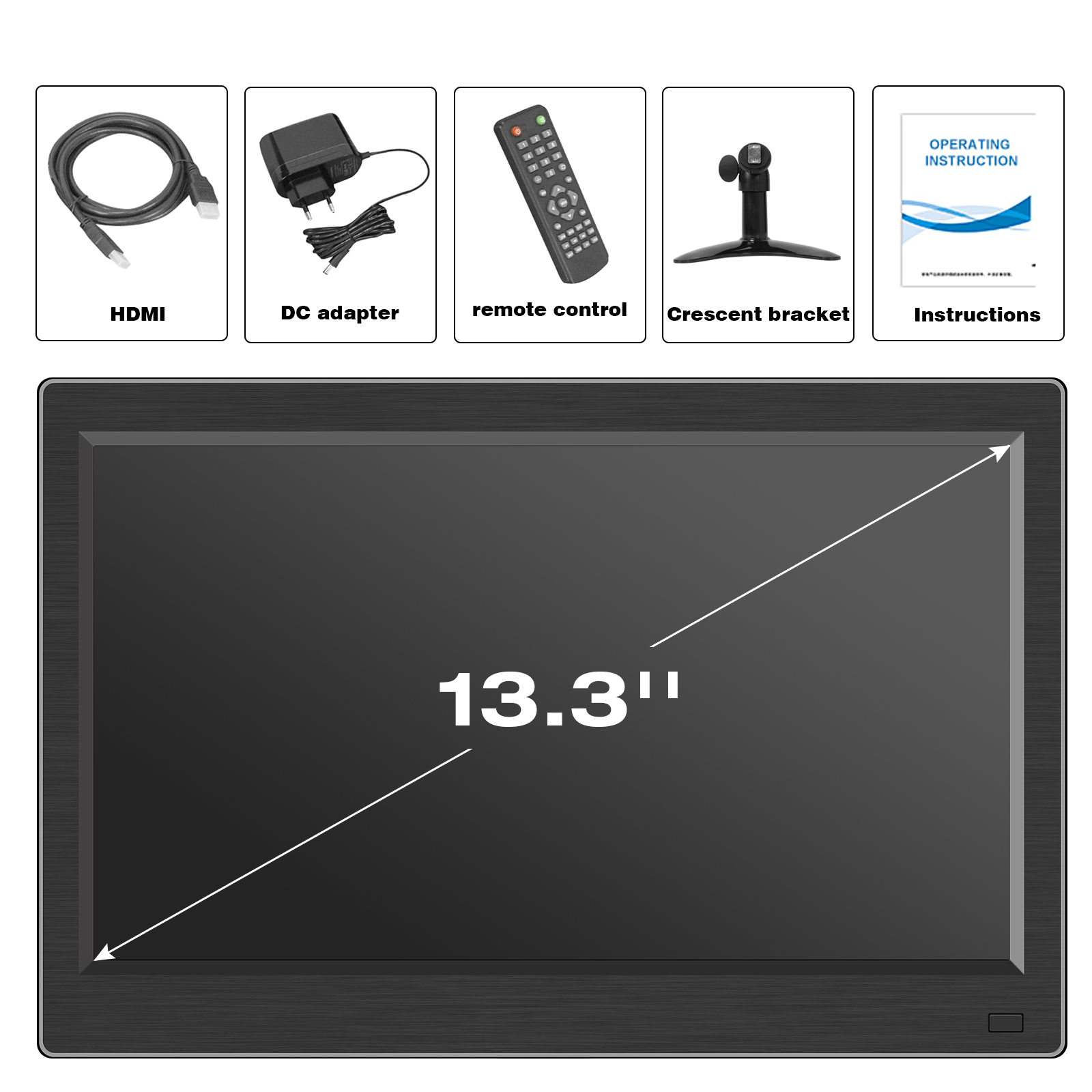 1366*768 13.3-inch BNC Portabl - Pc Gaming On Tv review and price