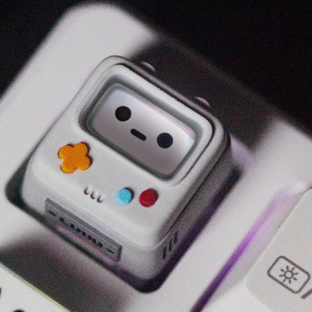 Cute Retro Game Theme Keycaps  - Pc Gaming Games review and price