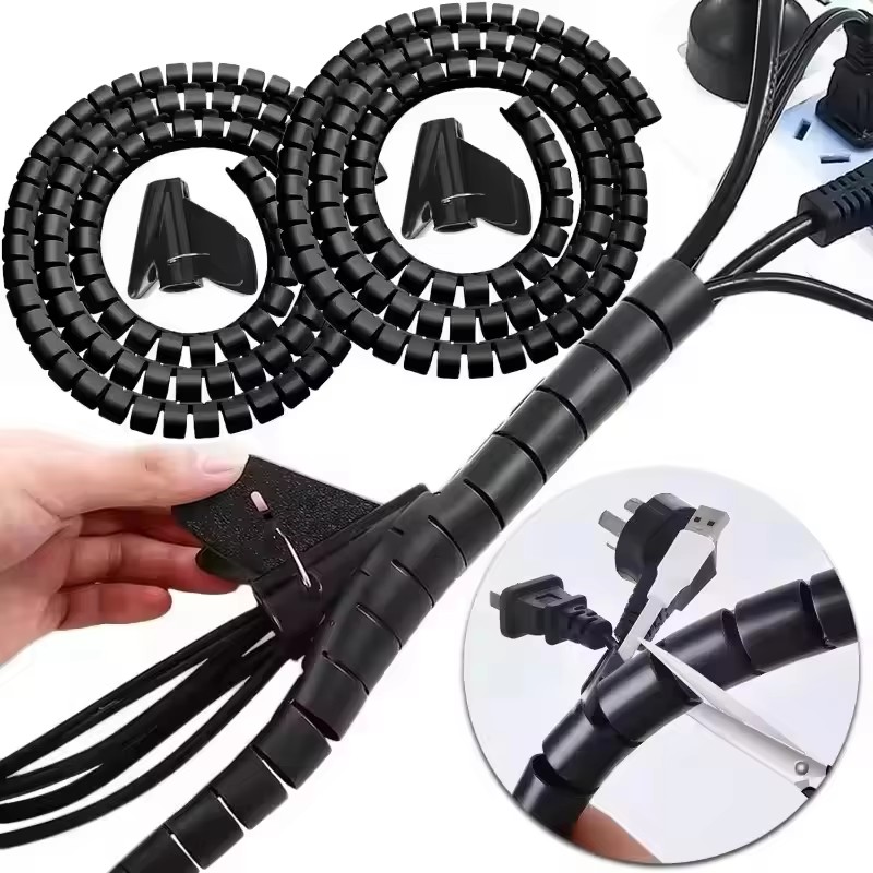 Cable Tube Sleeve Flexible Cor - Cable Management Sleeve review and price