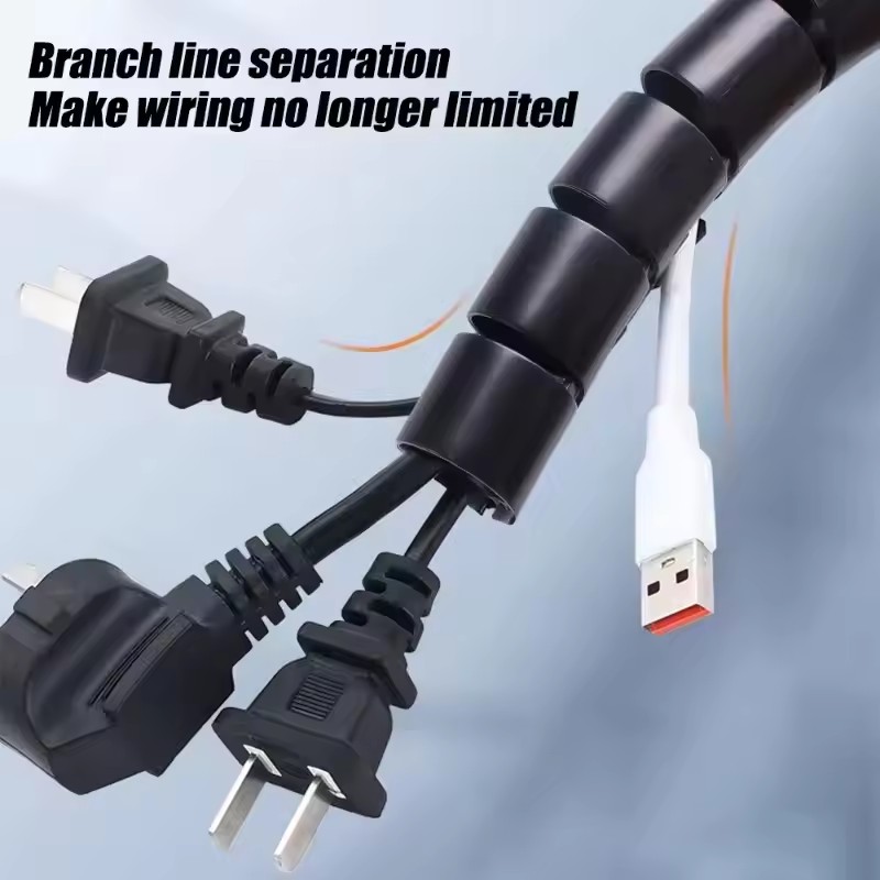 Cable Tube Sleeve Flexible Cor - Cable Management Sleeve review and price