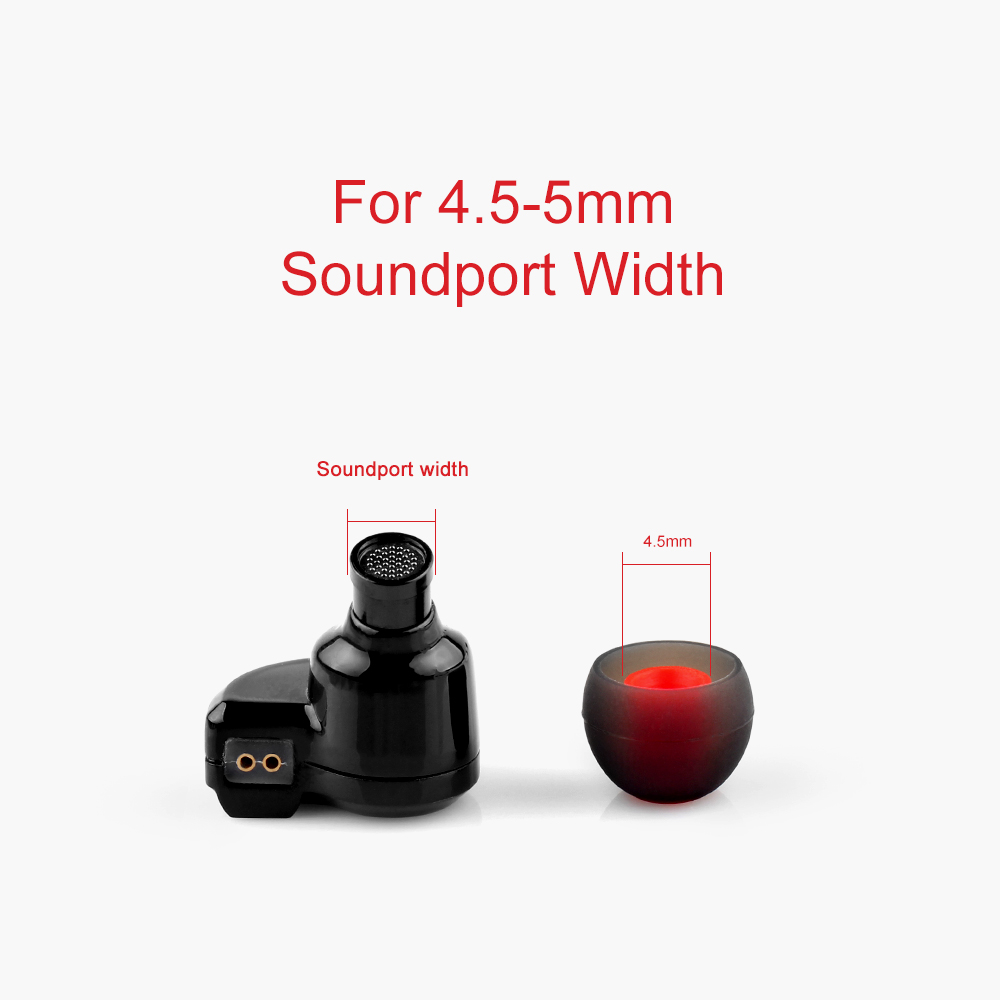 KZ TRN QKZ 3Pairs (6pcs) Spong - Cable Management Sleeve review and price